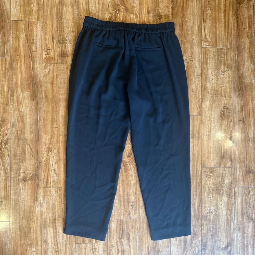 J Crew Women’s Black Jamie Ankle Cropped Lightweight Dress Pants Size 12 - Picture 8 of 11